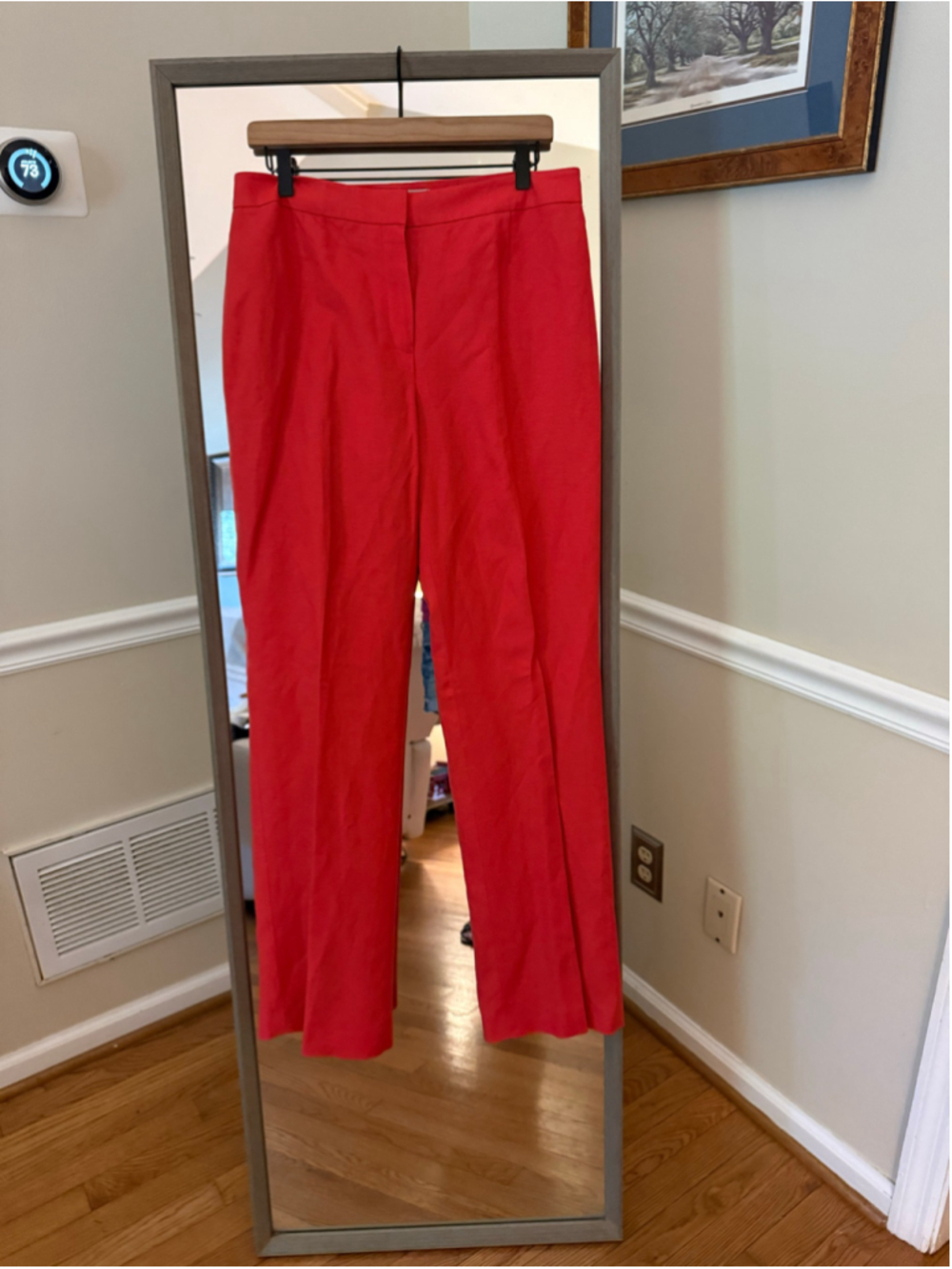 Women's Kasper Red Trousers Size 8